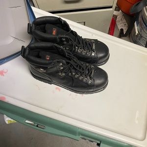 Harley Davidson Dipstick Boots size 10 Black